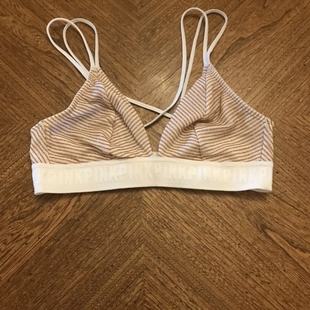 Victoria's Secret PINK Unlined Small Strappy Back